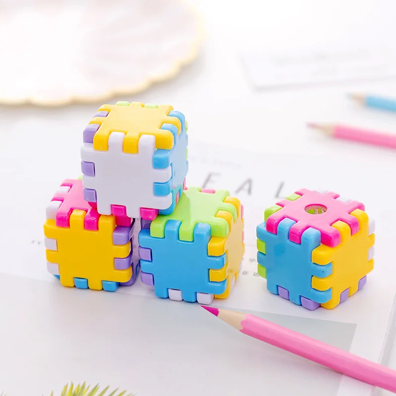 

Fantastic Magic Cube Pencil Sharpener Cutter Knife Promotional Gift Stationery