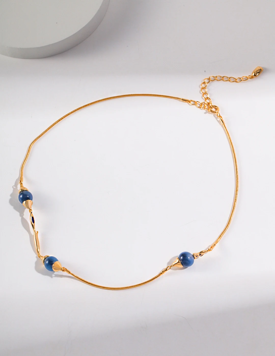 

Women's Sterling Silver Loose Agate Necklace