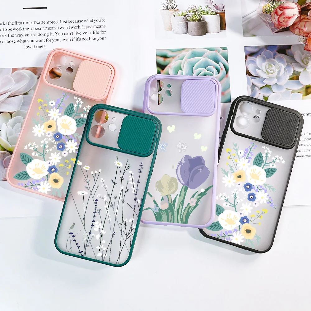 

Camera Protecion Case For iPhone 11 Case Slide PC Funda iphone 11 12 13 Pro Max 7 8 Plus XR XS X 6 6S SE 2020 12 Mini Bumper