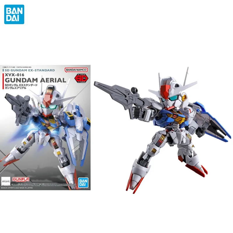 

Bandai оригинальная модель Gundam аниме SD GUNDAM EX-стандартная модель GUNDAM воздушная экшн-фигурка сборные игрушки подарки для детей