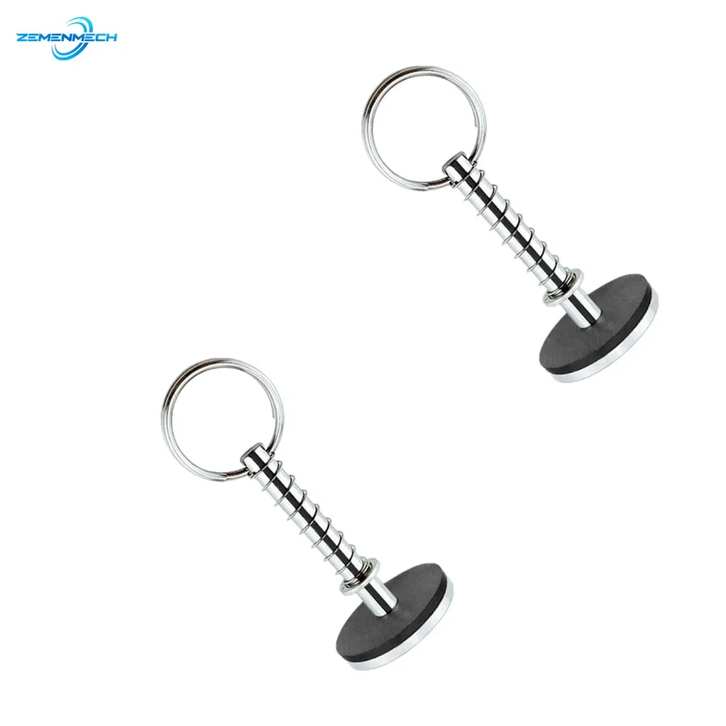 

2PCS Stainless Steel Hatch Cover Pull Handle Quick Pin Button Boat Yacht Storage Retainer Farm Trailers Wagons Auto Car Trailer