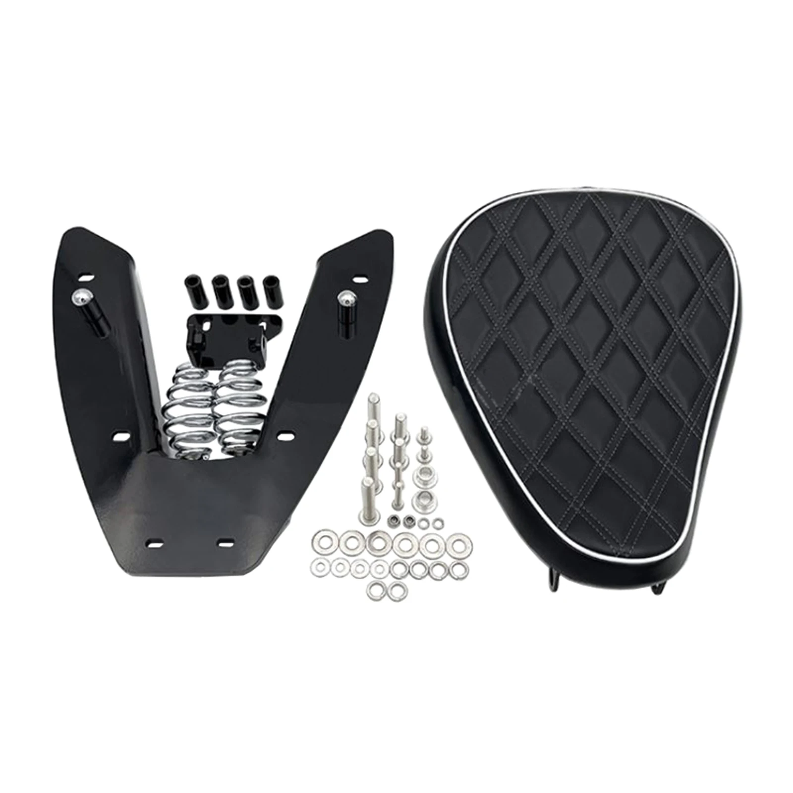 

Street Swing Styling Rock Bob Style Driver Seat Rider Solo Spring Комплект седла подходит для BMW R18/R18 100 лет R18 Classic 2020-2025