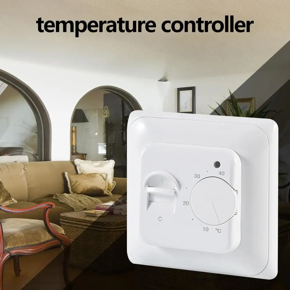 

Temperature Controller Advanced Intelligent Micro-processing Chip Electric Thermoregulator Relay Heating Warm Floor Cable