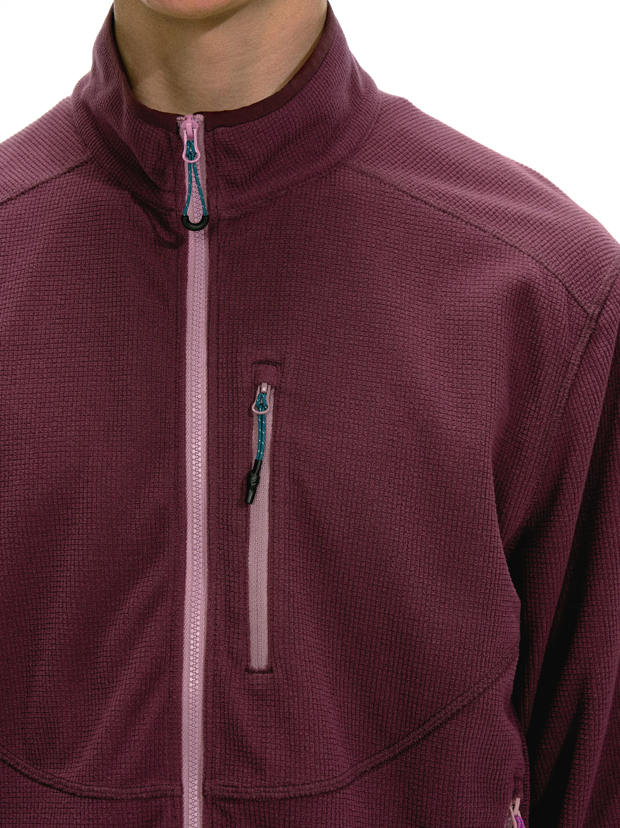 Nothomme уличная тяжелая вафельная флисовая куртка с дальним инфракрасным