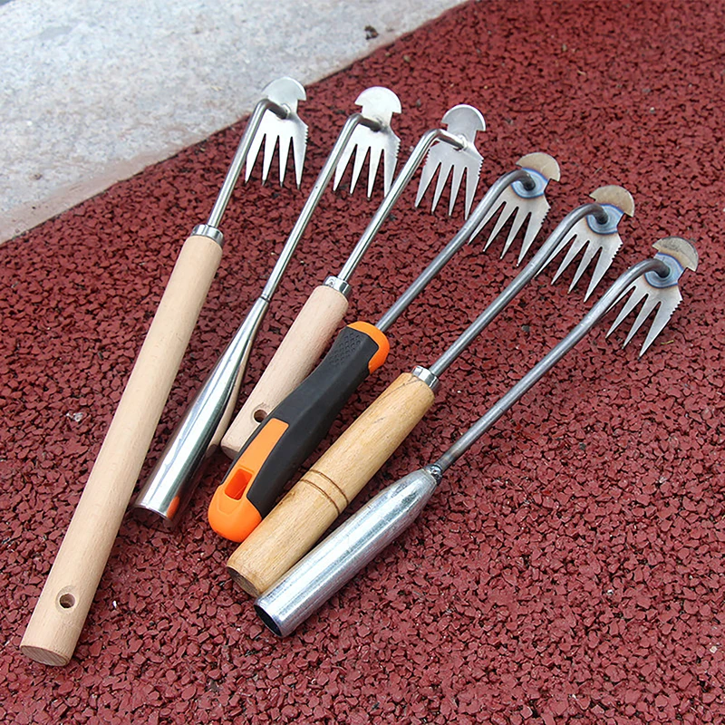 

1Pc Weeding Puller Tool Manual Vertical Weeding Digging Grass Shovel Lawn Root Remover Garden Hoe Garden Supplies