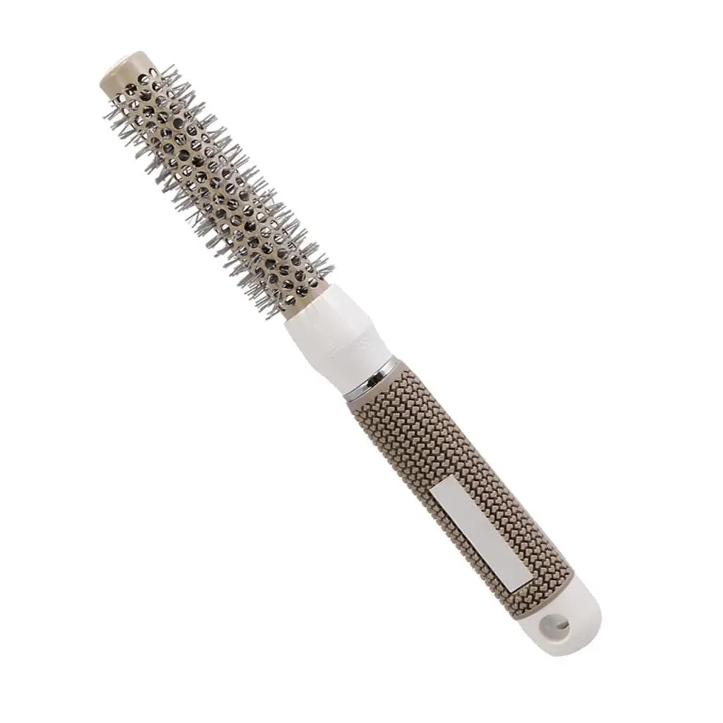 

Curly Hair of The Gray Hair Brush, The Small Round Brush Comb