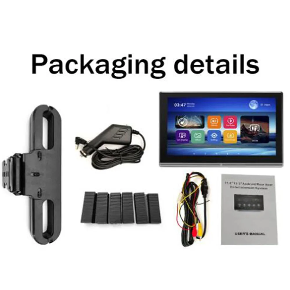 Монитор на подголовник автомобиля 14 дюймов Android 12 0