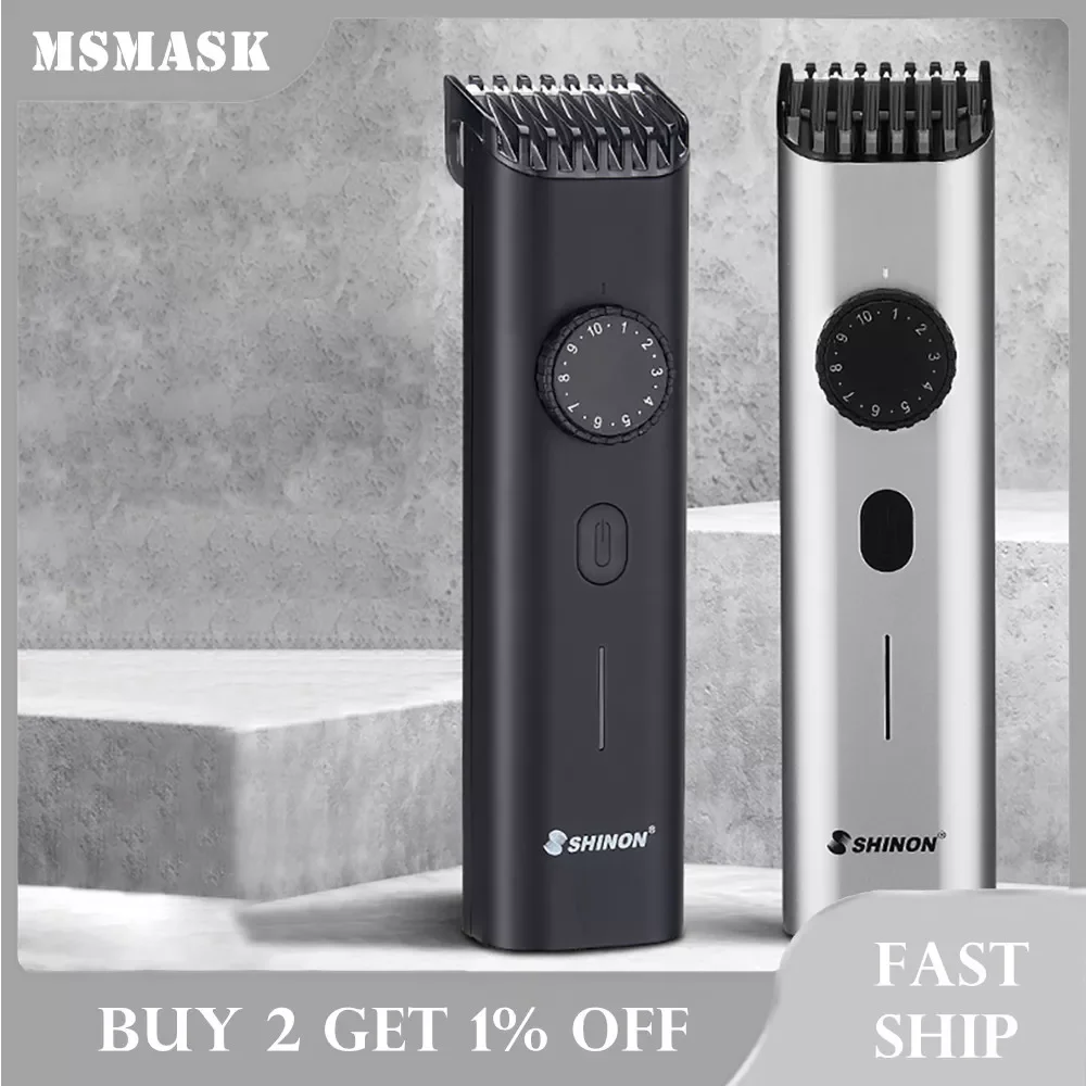 Professional Hair Trimmer For Men Cordless USB Rechargeable Hair Cutter  Hair Clipper Cutter Machine Adjustable Size