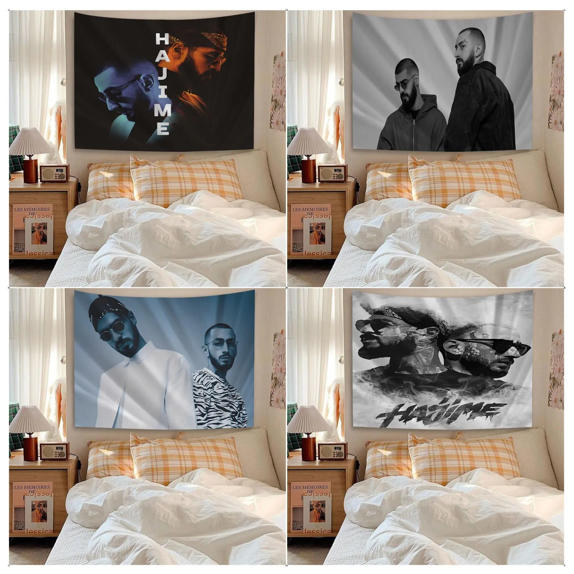 

Hajime MiyaGi Andy Panda Chart Tapestry Home Decoration Hippie Bohemian Decoration Divination Art Home Decor