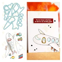 plane fun pocket pals 2022 new arrival metal cutting dies stamps scrapbook diary decoration embossing template handmade