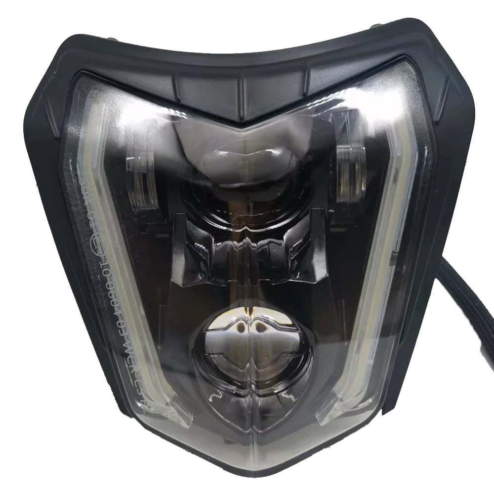 

E24 Motorcycle Headlight LED Projector Headlamp Moto Light For EXC SX SXF SXS XC XCF XCW XCFW Enduro Dirt Bike Motorbike Lamp