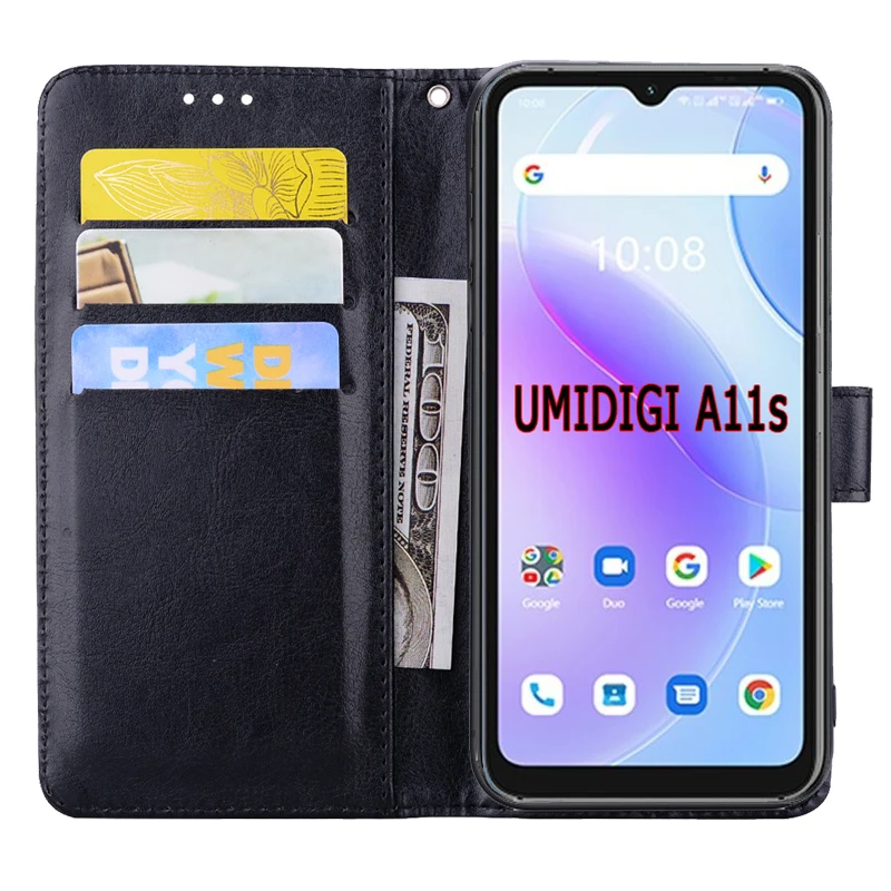 umi a 11s phone cover for umidigi a11s case magnetic card flip wallet leather protective etui book for umi a11s case coque bag free global shipping