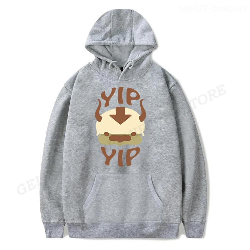 Avatar The Last Airbender Hoodie Men Women Fashion Yip Logo Hoodies Kids Hip Hop Hoodie Boys Coat Women Sweatshirt Coat Unisex