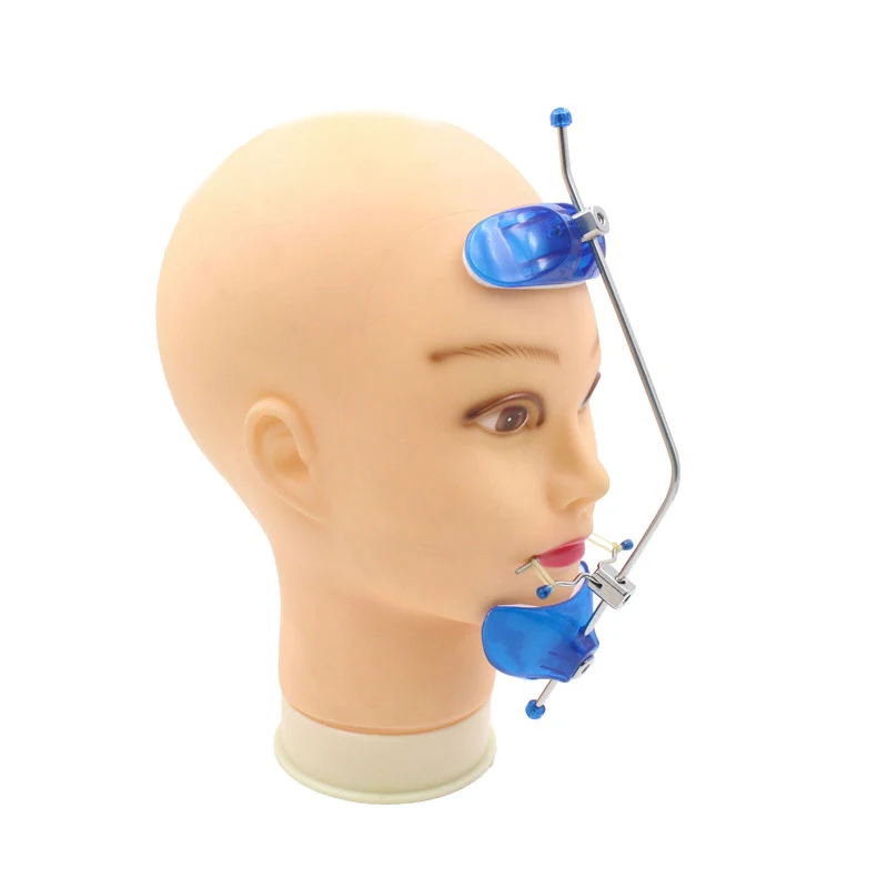 

Adjustable Dental Orthodontic Face Mask Single Pole Head Cap Underbite Correction Headgear Front Traction Dentist Equipment
