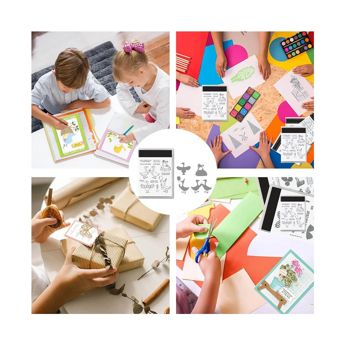 Штамп и штампы для изготовления открыток силиконовые творчества скрапбукинга