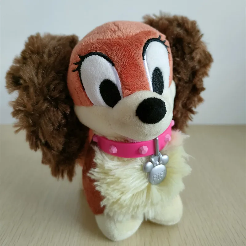 Официальная плюшевая кукла Disney Lady Dog с мультяшными животными высококачественные
