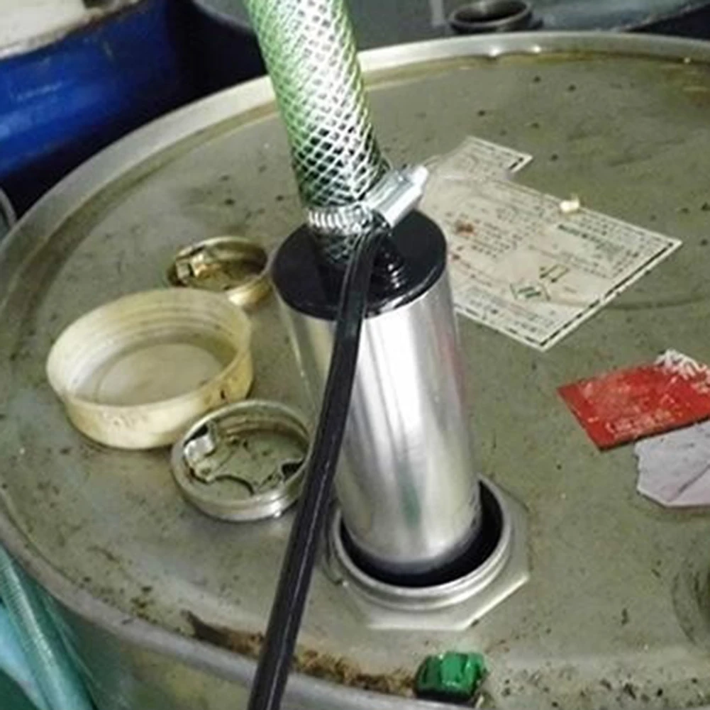 Портативный насос для перекачки топлива дизельного двигателя с переключателем