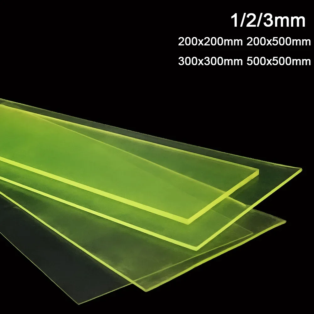 Полиуретановый лист толщиной 1/2/3 мм эластичная резиновая доска из полиуретана