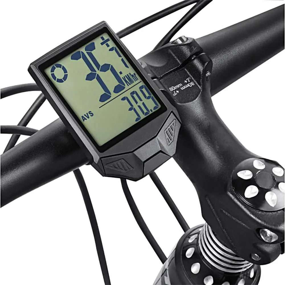 

Bike Computer Large Screen Anti-interference Luminous Waterproof Long Standby Bike Wireless Stopwatch for MTB