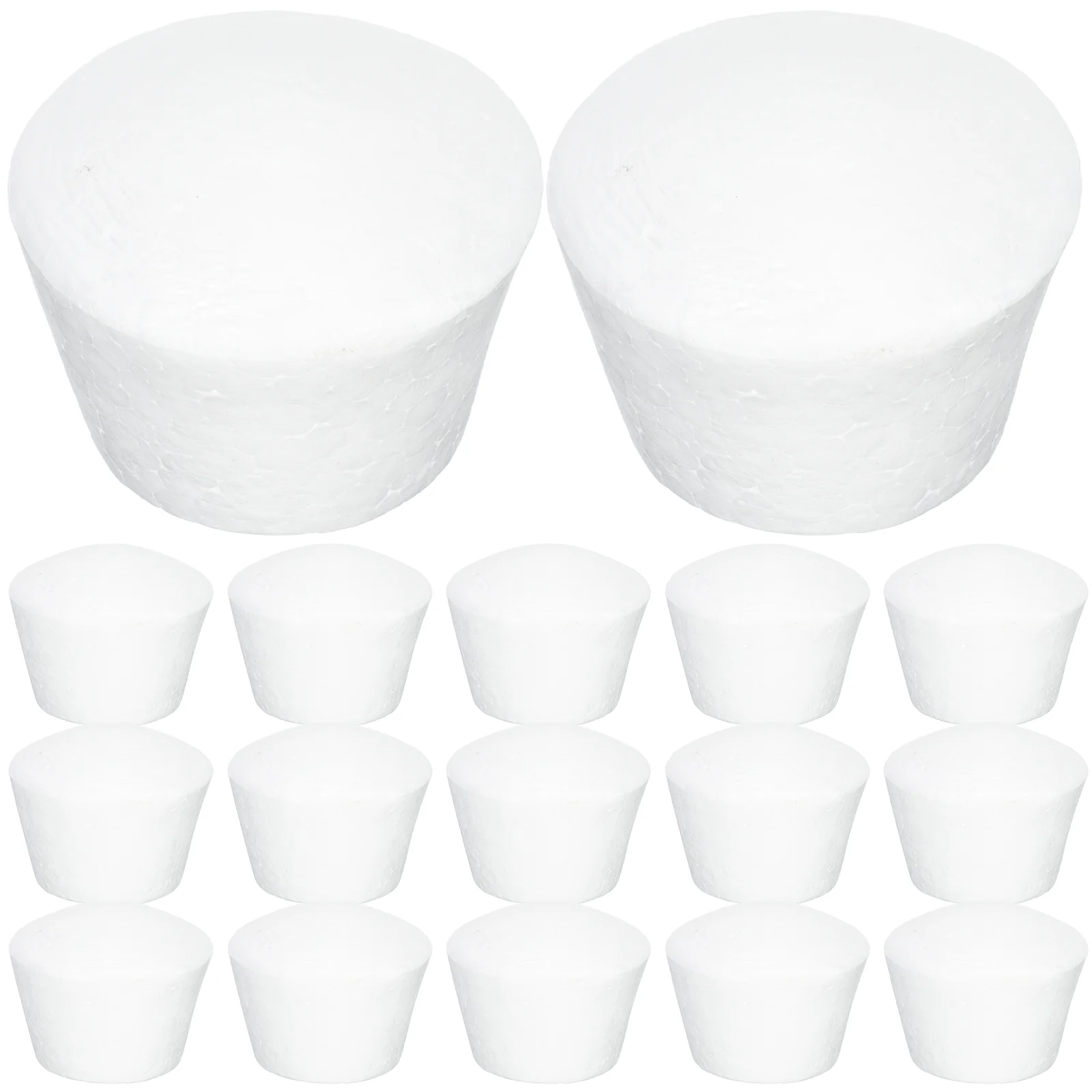 

Cake Foam Cupcake Model Foams Diy Fake Craft Dummy Models Shape Round Polystyrene White Decorating Supplies Cupcakes Floral