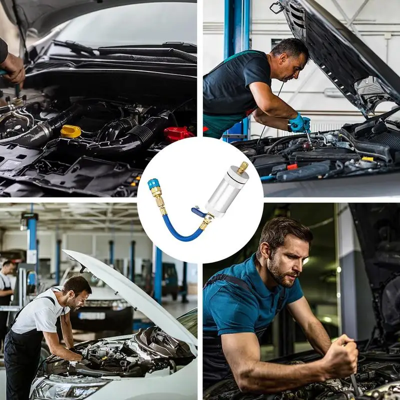 R134A AC набор шлангов для заряда хладагента быстрая муфта перезаряжаемый шланг