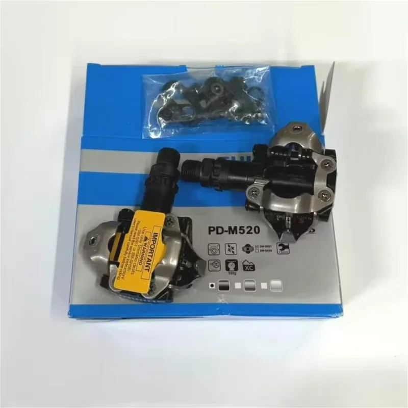Фото Педали Shimano с шипами SH51, система педалей для горных велосипедов PD-M540 M520 SPD - профессиональный дизайн для гонок №1