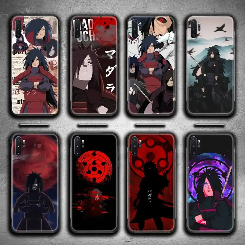 

Naruto Madara Phone Case For Samsung Galaxy Note20 ultra 7 8 9 10 Plus lite M51 M21 M31S J8 2018 Prime