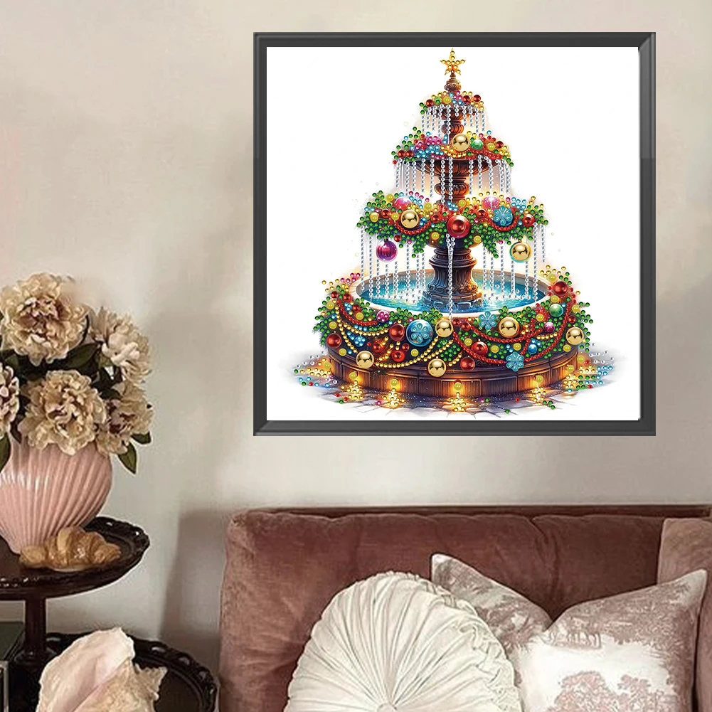 5D DIY Частичная дрель специальной формы Алмазная картина Рождество Хэллоуин