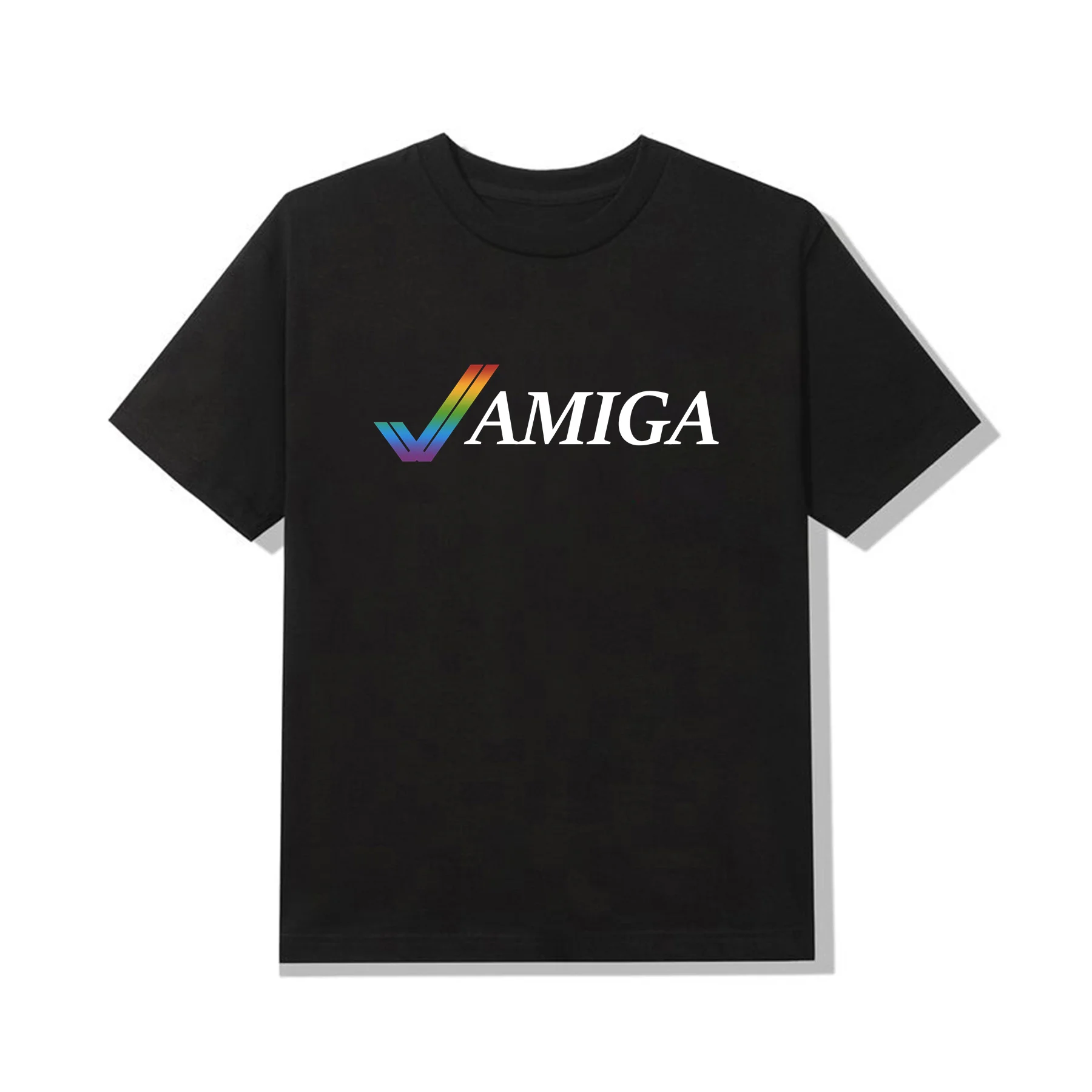 

Amazing Tees Male T Shirt Casual Unique Oversized Amiga Illustrated Classic T-shirt Men T-shirts Graphic Short Sleeve S-3XL