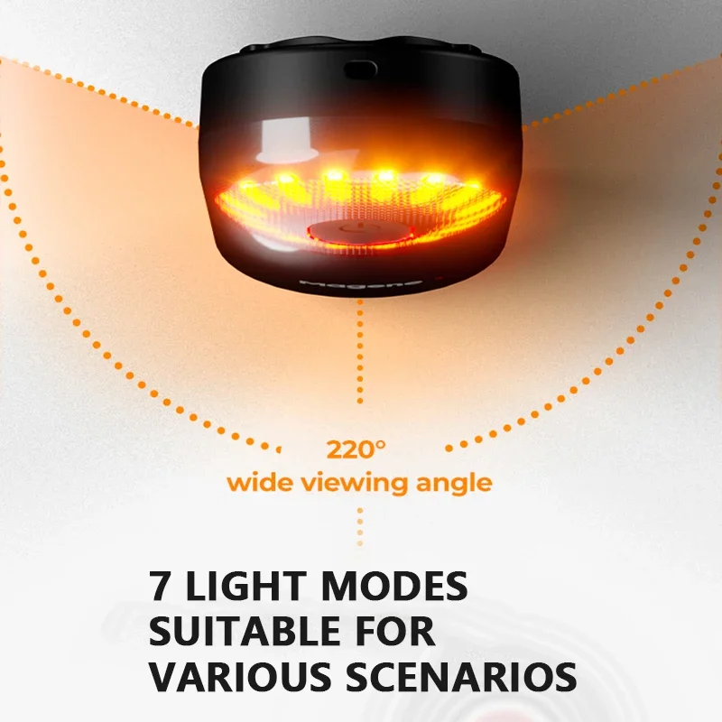 Magene радар велосипедный светильник умный датчик Предупреждение фонарик для