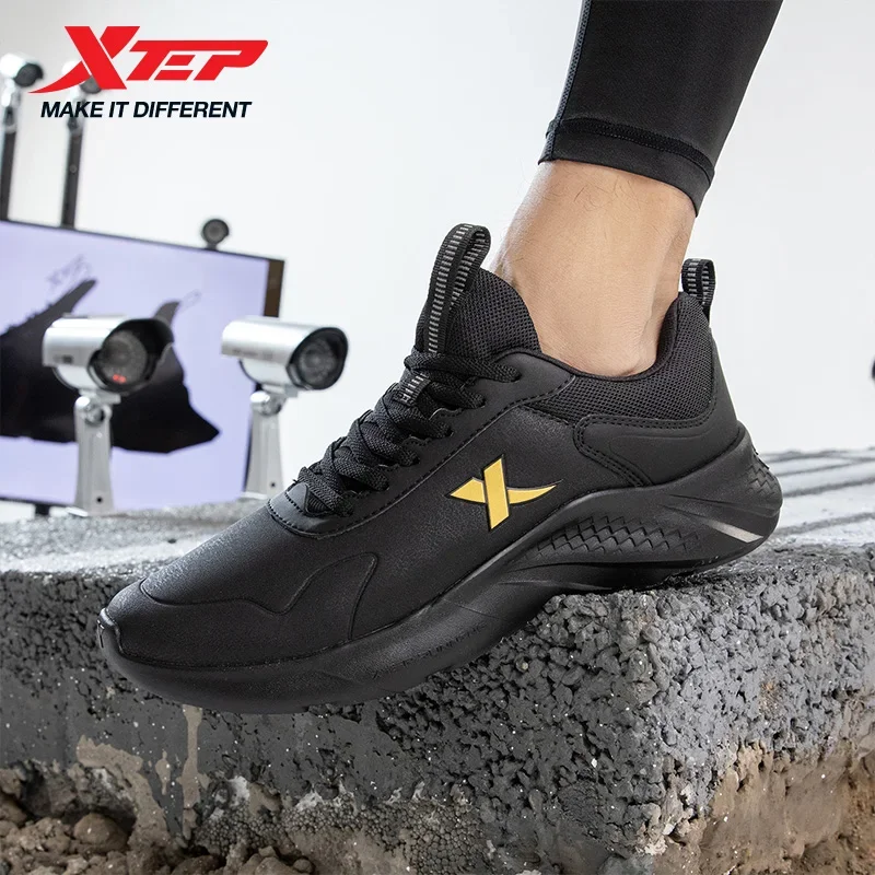 Фото Мужские кроссовки Xtep, легкая поверхностная тренировка, удобная дышащая беговая устойчивая уличная обувь 879419110032 №3