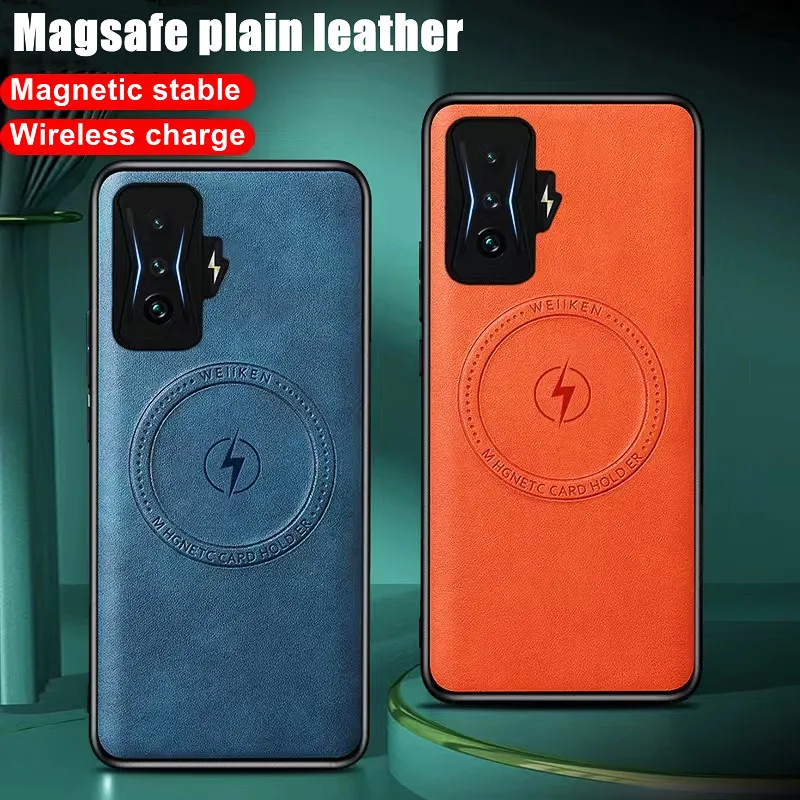 

Роскошный Магнитный кожаный чехол Magsafing для Xiaomi Mi POCO F4GT F3 M4 F2 Pro 5G Mi 12T Pro 11 12S Ultra 12 Premium, кожаные чехлы