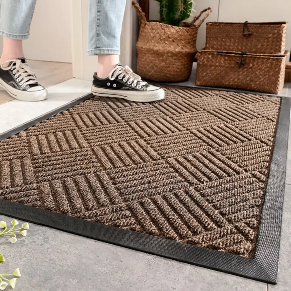 

Door Mat Outdoor, Welcome Mats Outside, Large Front Door Mats, Doormat Indoor Entrance, Outdoor Mat, Anti-Slip Rubber Door Mats,