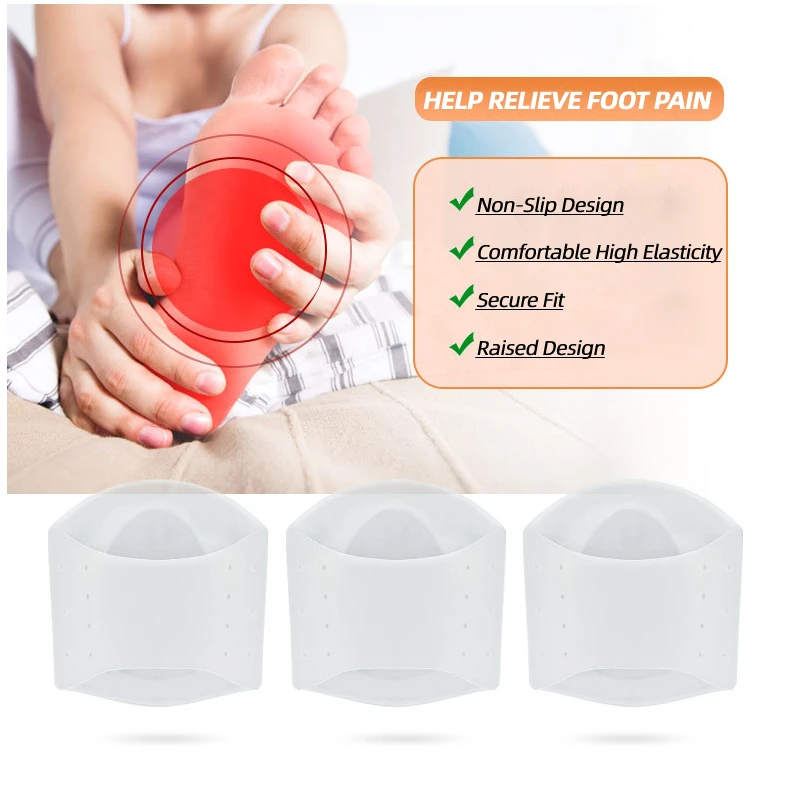 

20pieces=10pairs Flat Feet Arch Support Pads Silicone Gel Plantar Fasciitis Bunion Corrector Pain Relieve Bandage Orthosis