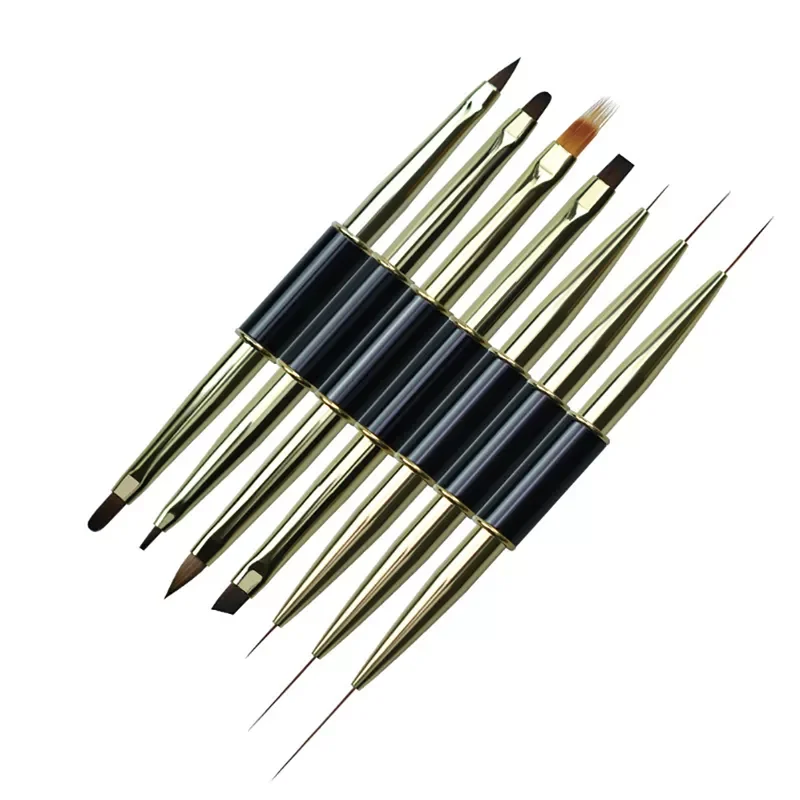 

NEW IN End Nail Art Stripes Lines Liner DIY Painting Brush Liquid Powder Acrylic UV GEL Extension Builder French Drawing Pen