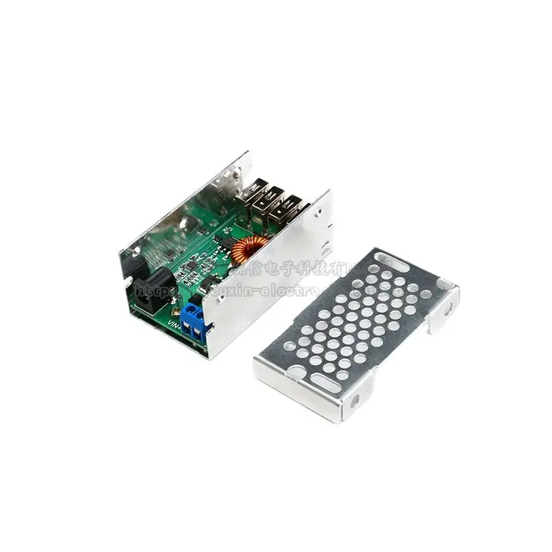 

DC-DC понижающий модуль регулятора напряжения 24 в 12 В до 5 В 5 а/4usb-порта для зарядки