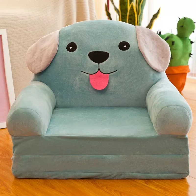 

2023 Children Folding Small Sofa Bed Nap Cartoon Cute Baby Tatami Sofa Kids Chair Lounger Bed Sofa Toys Seat Removable and Washa