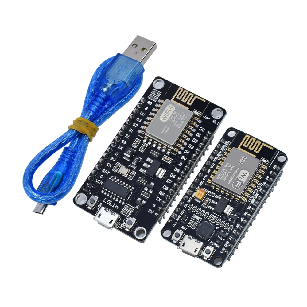 Беспроводной модуль V3 NodeMcu 4 м байты Lua WIFI Интернет вещей плата на основе ESP8266 ESP-12E для Arduino совместимый CH340/CP2102
