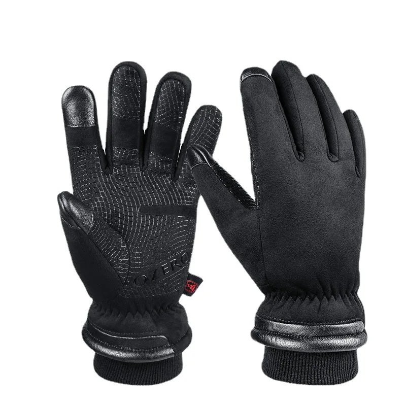

Winter Thickening Warm Gloves Waterproof Non-slip Can Touch Screen Outdoor Sports Skiing Cycling Driving