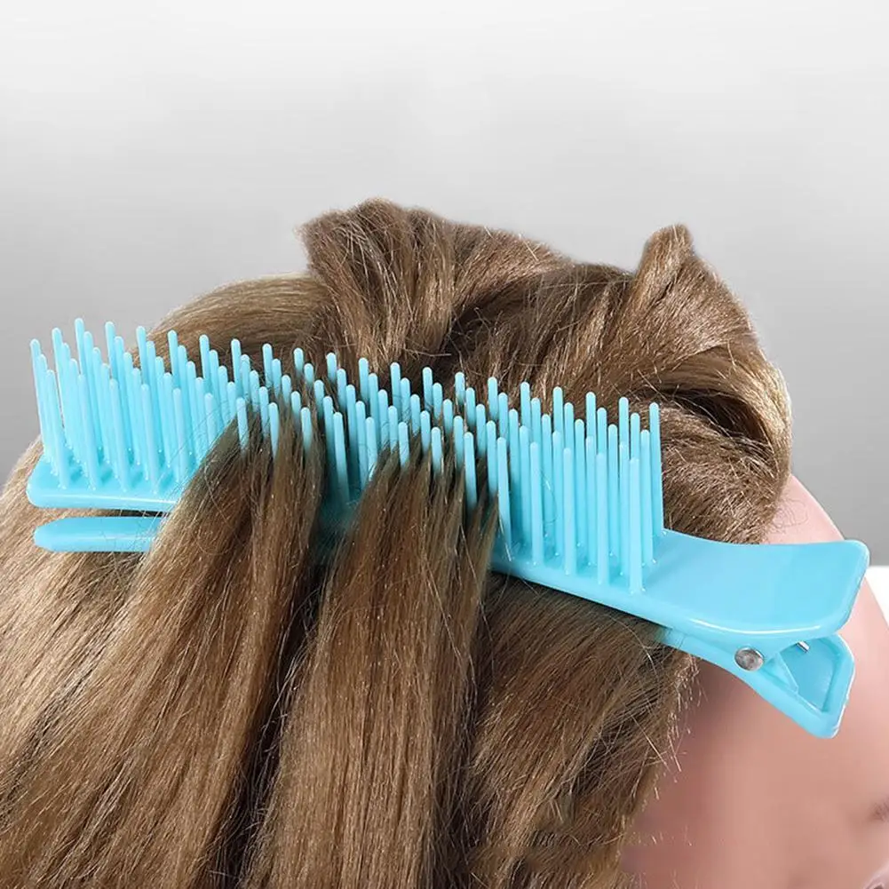 

Professional Ladies Salon Fixed Hair No Bend Hair Plastic Hairclip Makeup No Crease Hair Clip Hairdressing Styling Tool