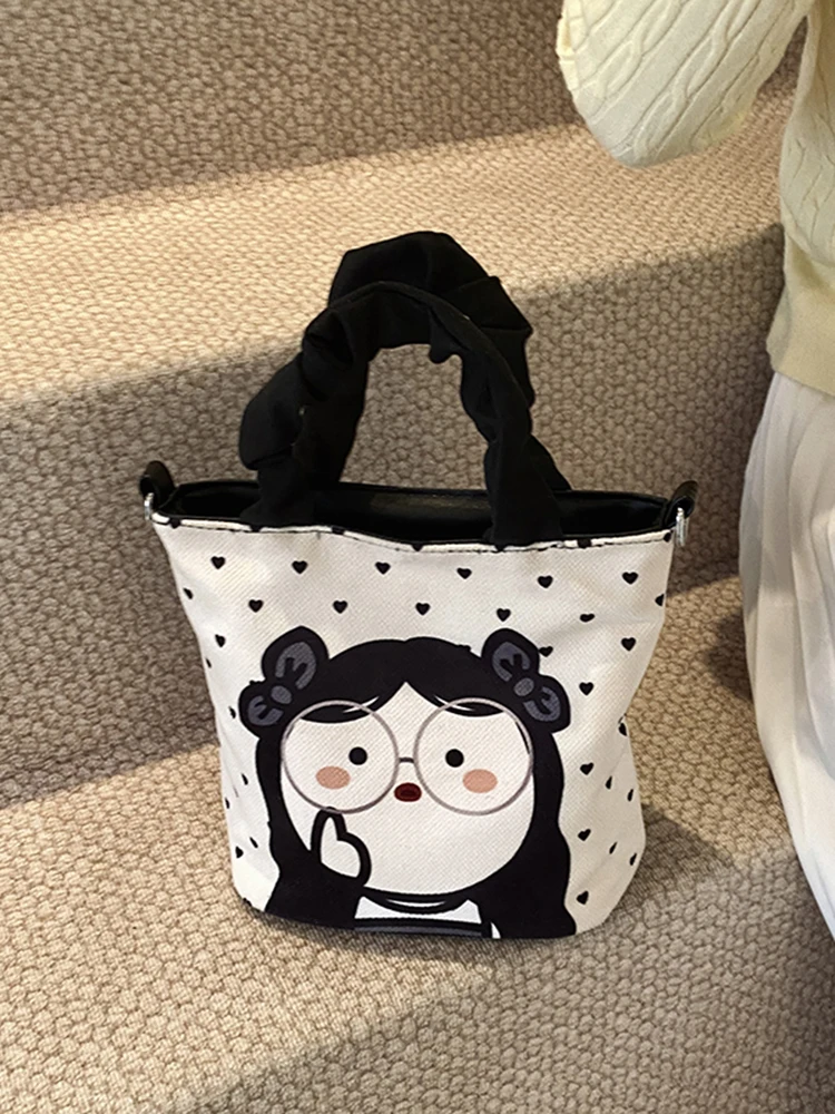 Осенне-зимняя универсальная маленькая сумка для женщин новинка 2024 милая