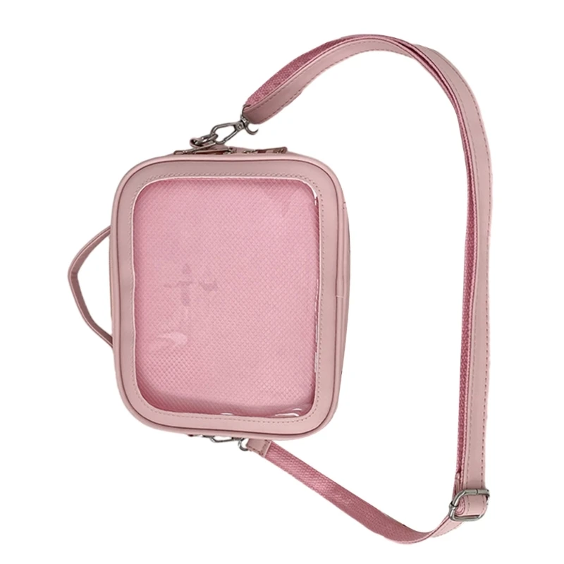 

Trendy Transparent Crossbody Bag with Spacious Interior Women's Japanese Shoulder Bag