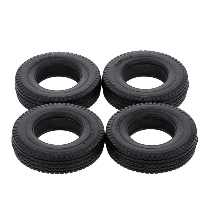 

Remote Control Wheel Rim Tire Heavy Duty Accs for Realistic 1/14 Tamiya New 2022