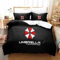 umbrella patterned bed sheets bedding sets super soft bed linings duvet pillowcases cover set queen king size