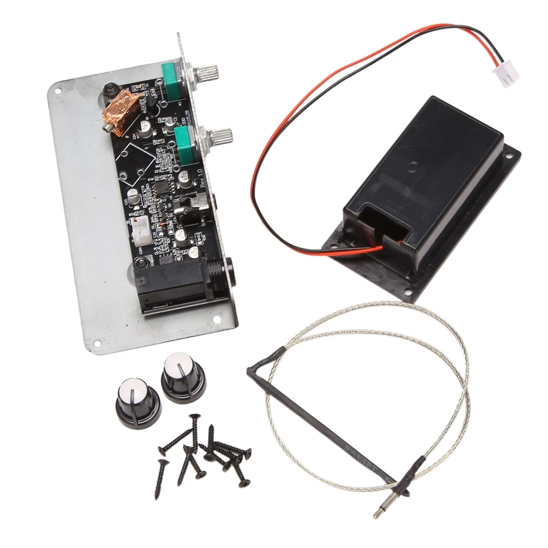 

Звукосниматель гитары SG-20, тихий эквалайзер для гитары, звукосниматель с кнопкой регулировки громкости тона для Luthier, запчасти «сделай сам»,...