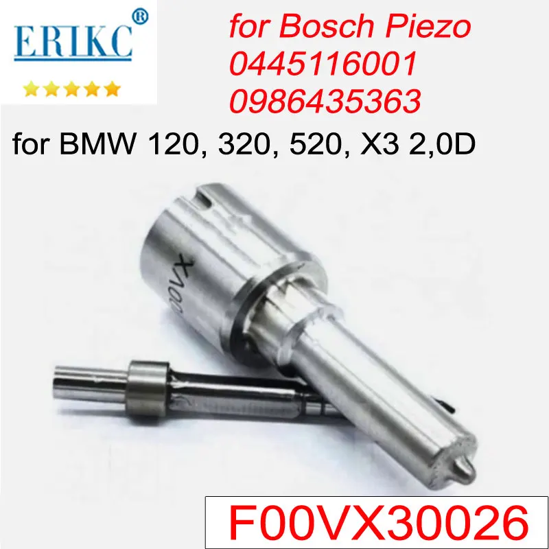 FOOVX30026 Дизельный наконечник F00VX30026 Топливная форсунка для Bosch Piezo BMW 120 320 520 X3 2 0D