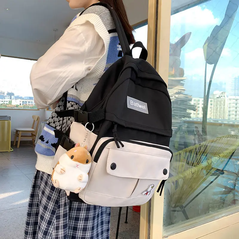 

Школьные ранцы для девочек, вместительные рюкзаки для учеников старших классов