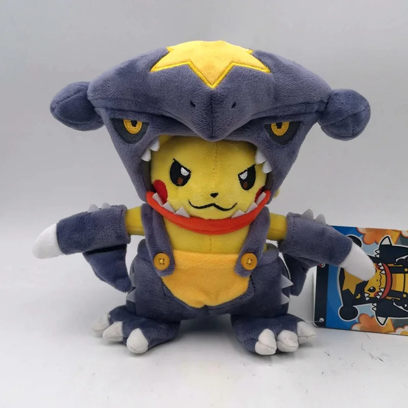 Покемон Пикачу Косплей Garchomp мягкая плюшевая игрушка кукла подарок |