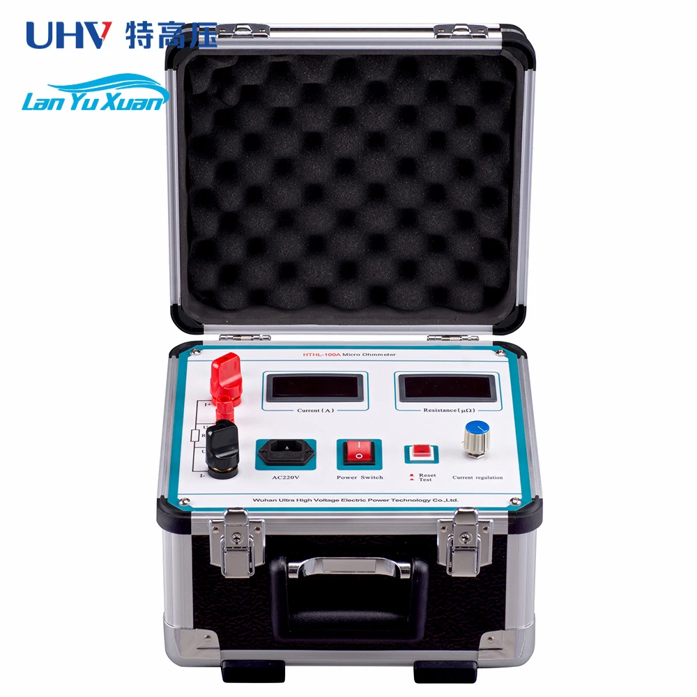 

HTHL-100A Portable Contact Resistance Tester Loop Resistance Tester