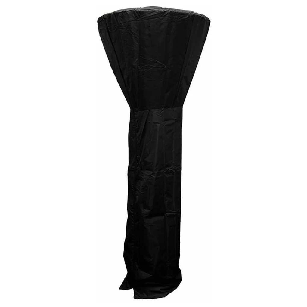 

Heater Cover Patio Heater Dust Waterproof Protector Standup Heating Device Oxford Cloth Cover 228x106x70cm